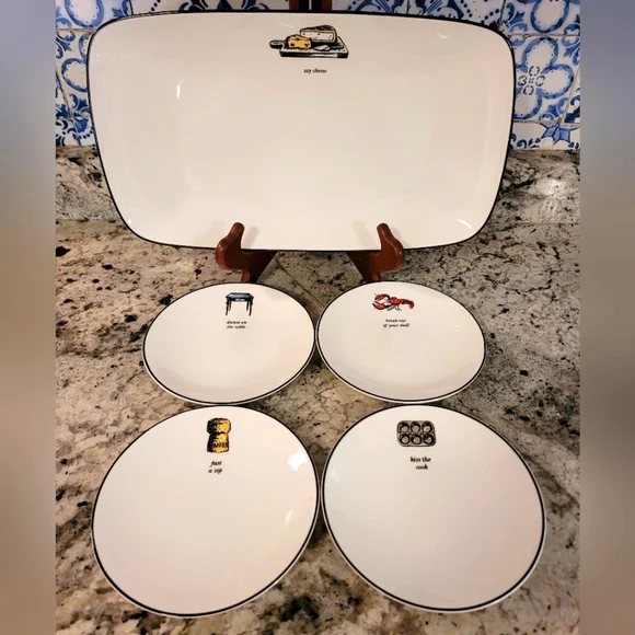 Kate Spade Lenox Dining Kate Spade Appetizer Plates Poshmark